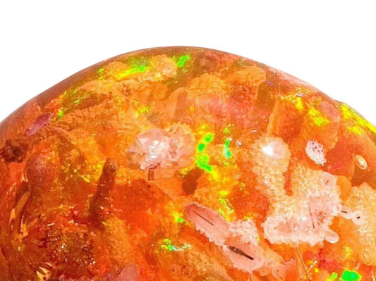 F is for Fire Opal