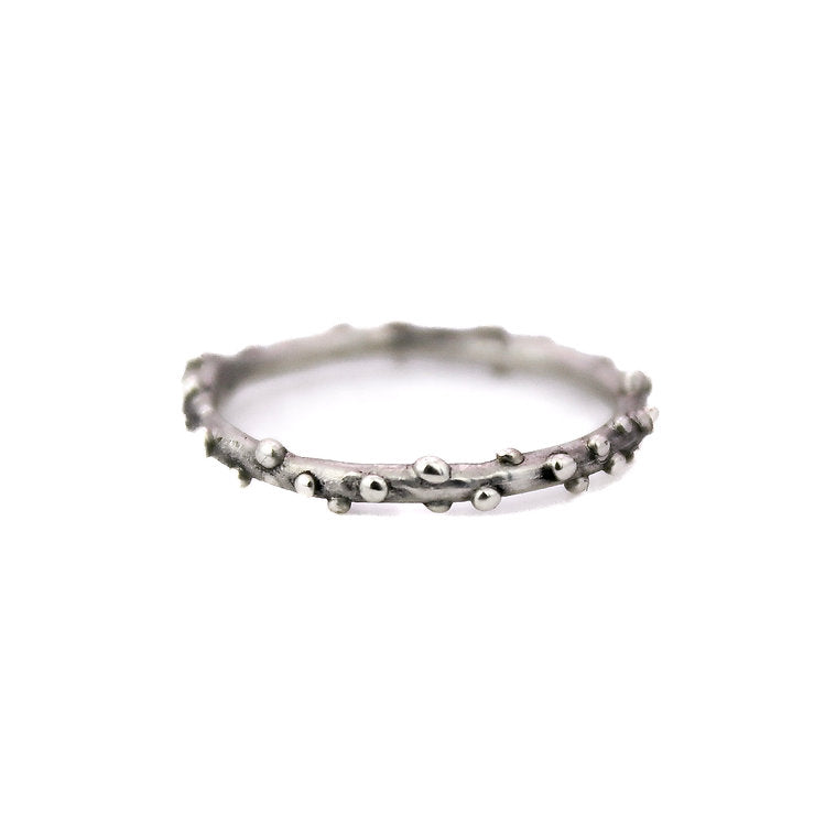 Dainty Bobble Stacking Rings