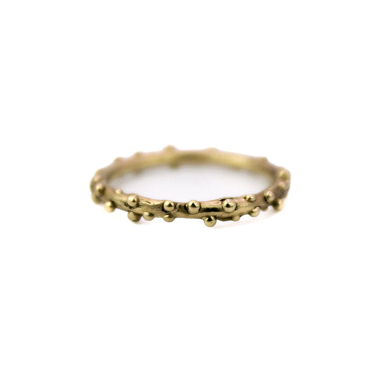 Dainty Bobble Stacking Rings