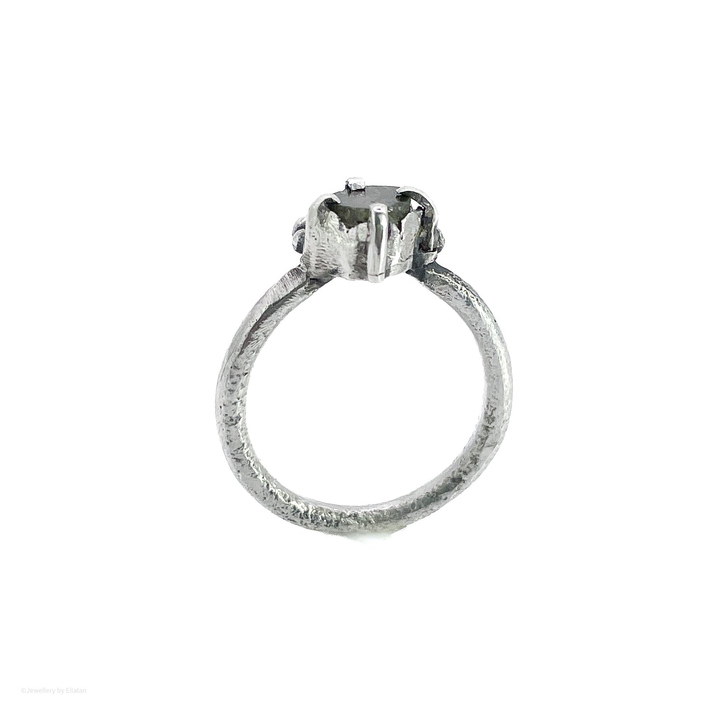 Organic Watermelon Tourmaline Ring