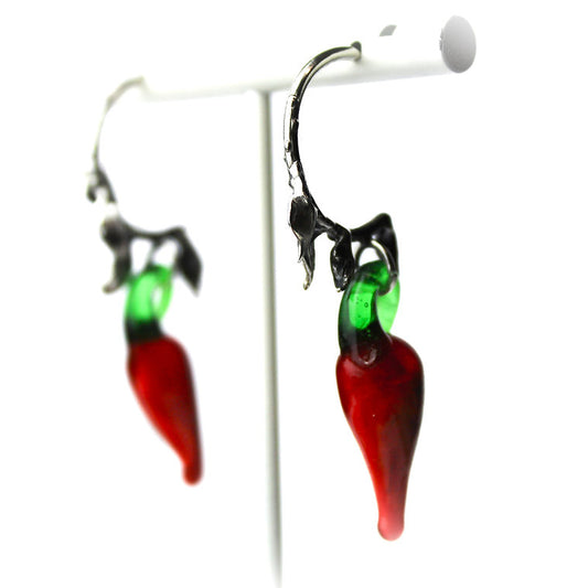 Chilli Pepper Talisman Earrings