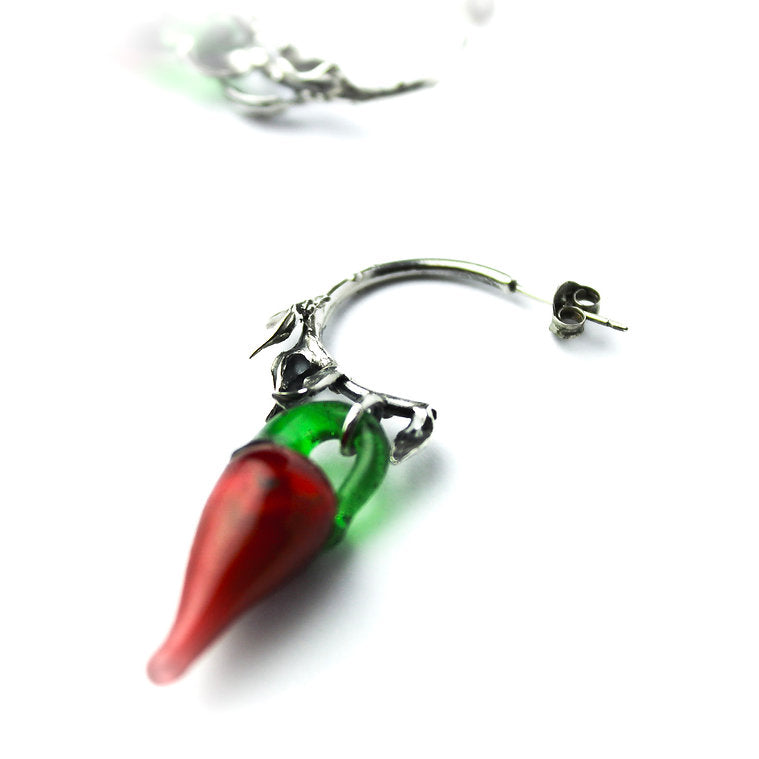 Chilli Pepper Talisman Earrings