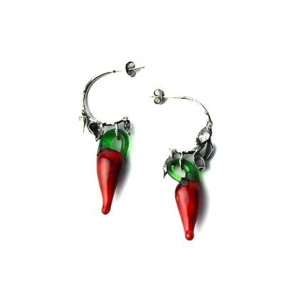 Chilli Pepper Talisman Earrings