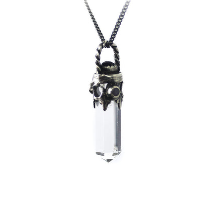 Crystal Quartz Point Necklace