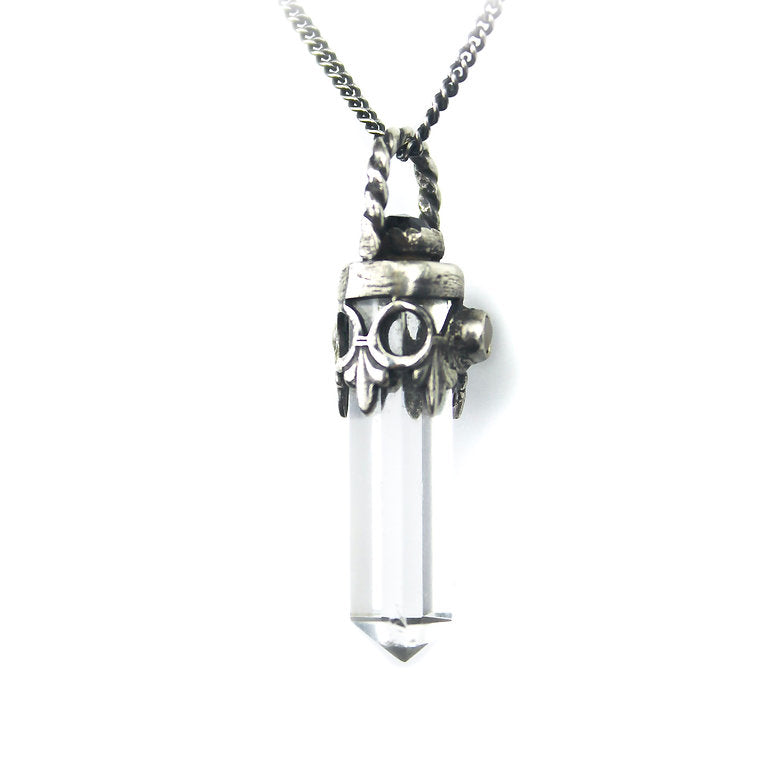 Crystal Quartz Point Necklace