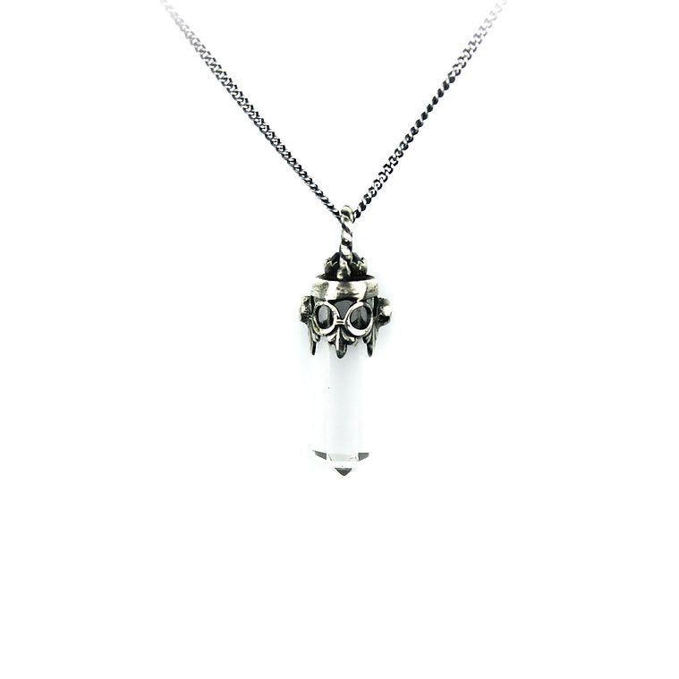 Crystal Quartz Point Necklace