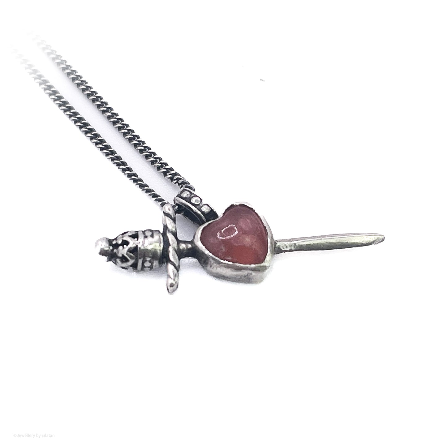 Rhodochrosite Heartbreaker Necklace