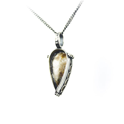 Golden Rutilated Quartz Necklace