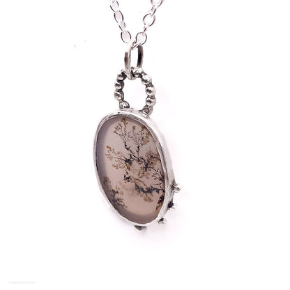 Scenic Dendritic Agate Necklace