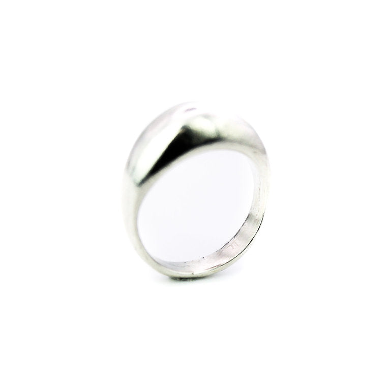 Sterling Silver Dome Ring